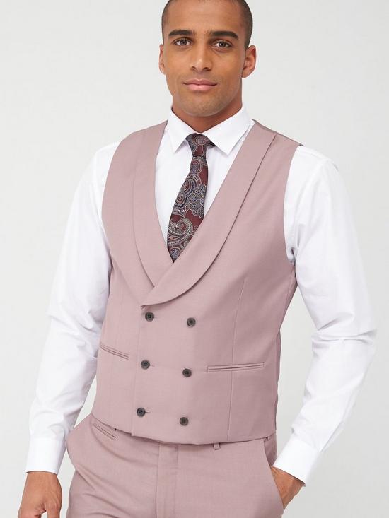 front image of skopes-double-breasted-sultano-waistcoat-mink