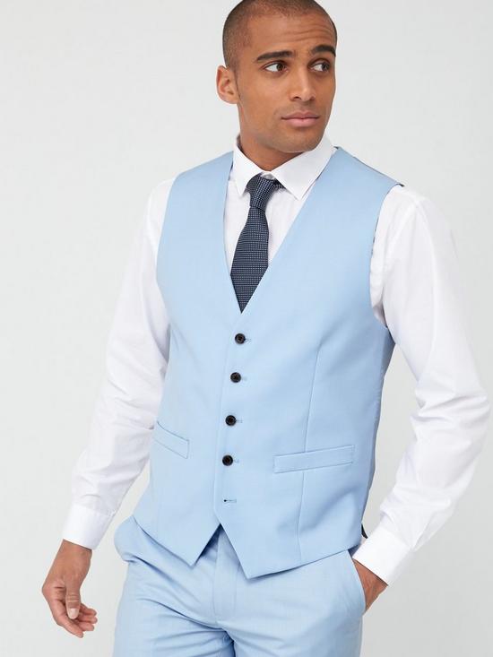 front image of skopes-standard-sultano-waistcoat-sky-blue