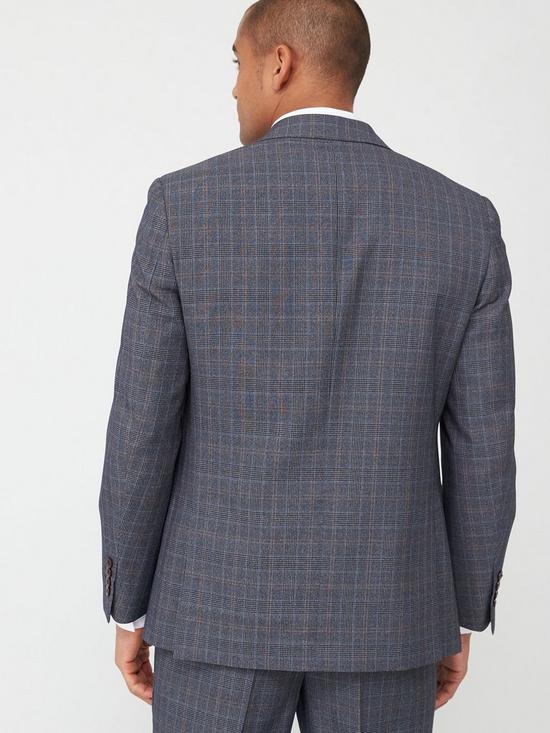 stillFront image of skopes-tailored-witton-jacket-greyblue-check