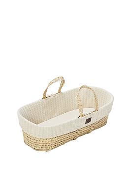 The Little Green Sheep The Little Green Sheep Organic Knit Moses Basket  ... Picture