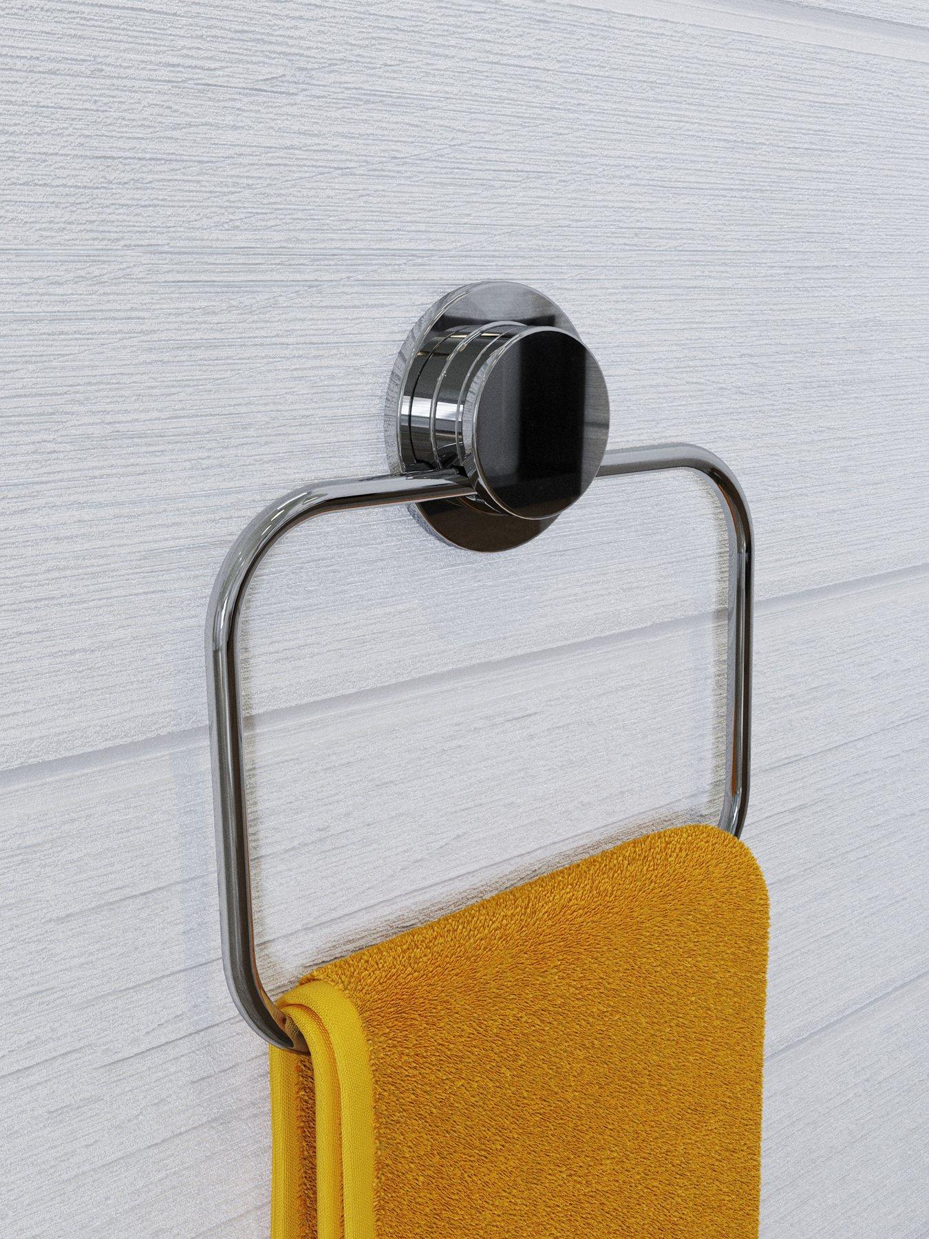 Croydex Stick ‘N’ Lock 2 Towel Ring