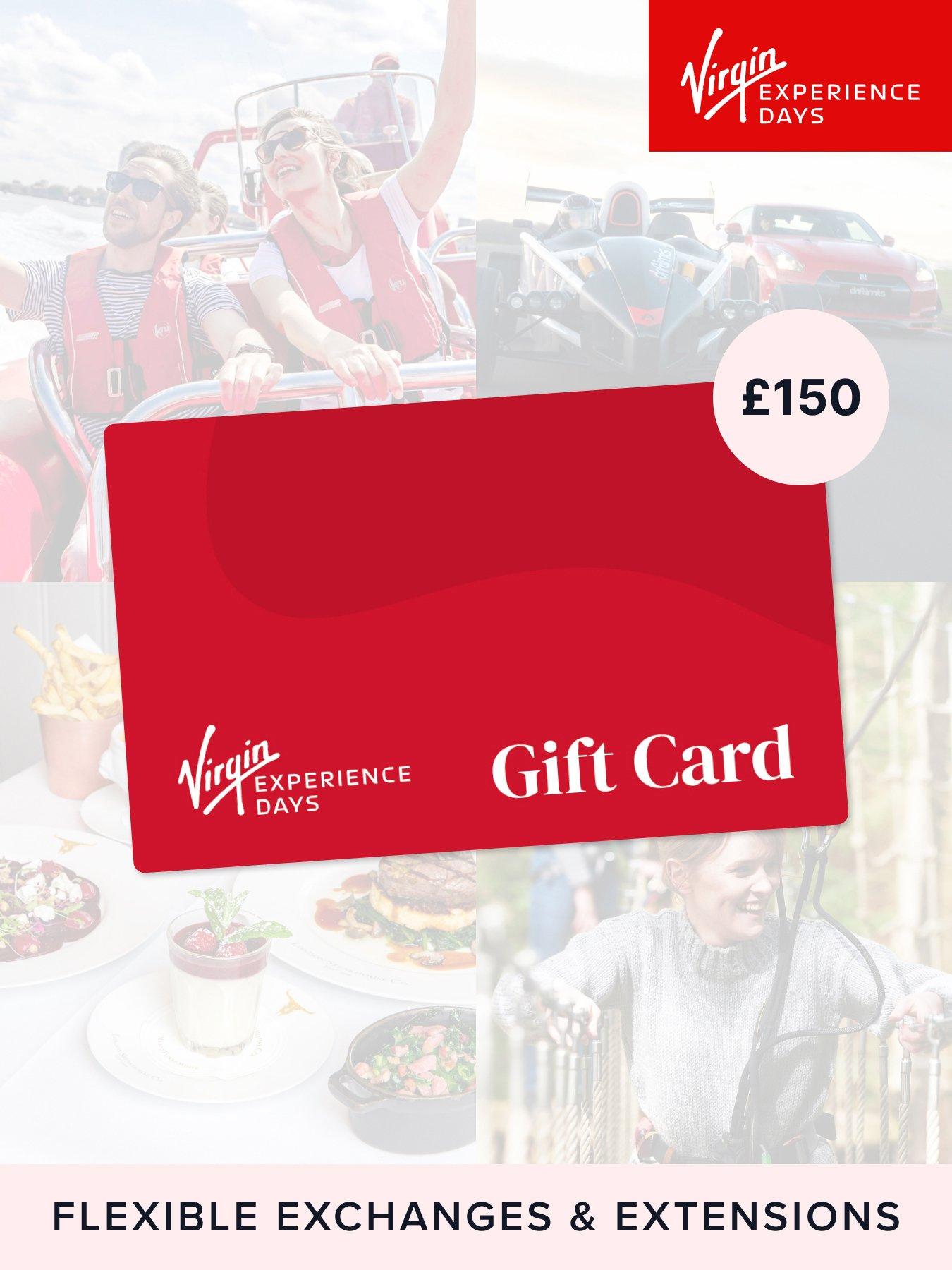 Image 1 of 1 of Virgin Experience Days &pound;150 Gift Card - Valid for 12 Months