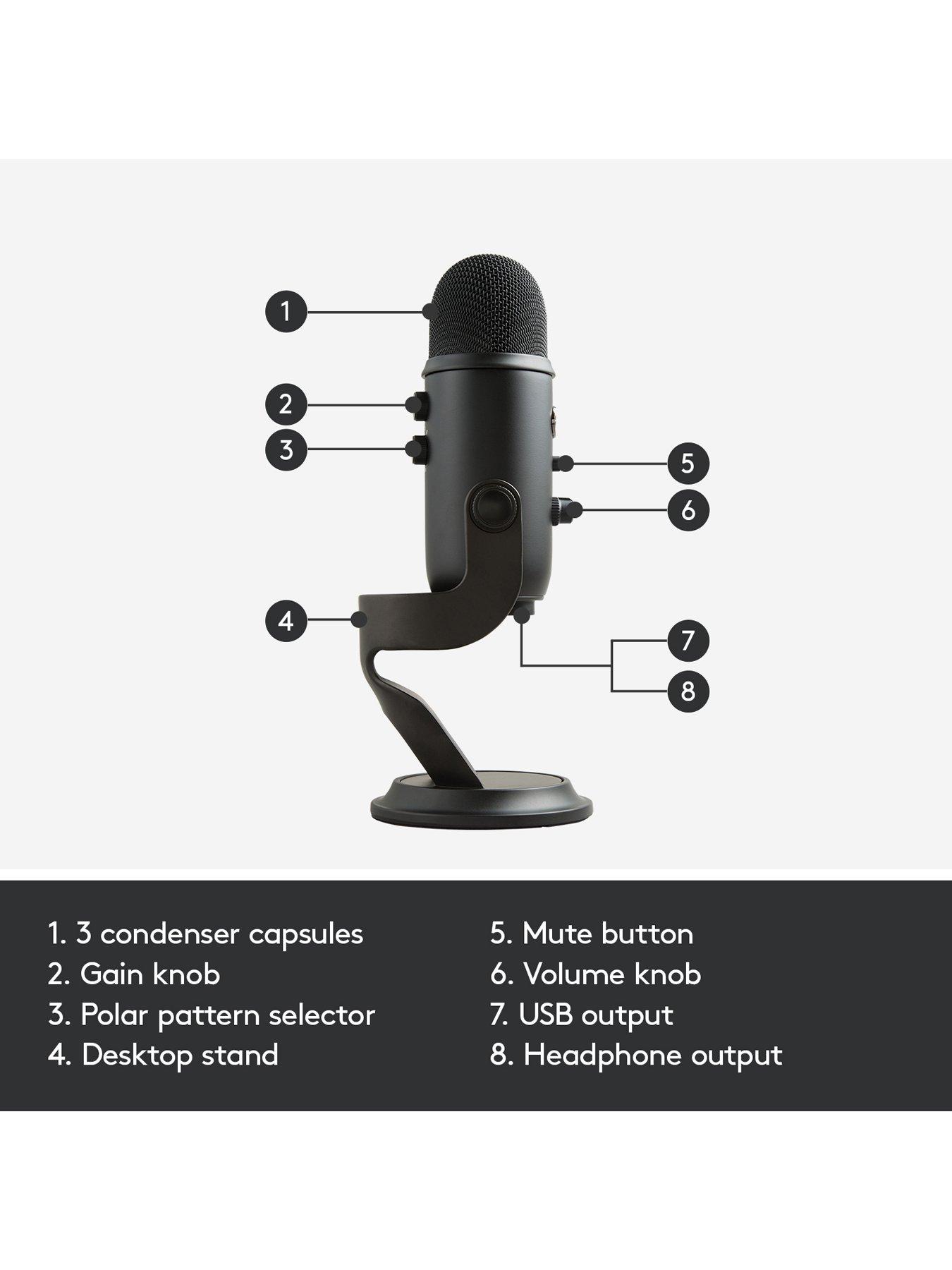  image of blue-yeti-usb-microphone-blackout-edition