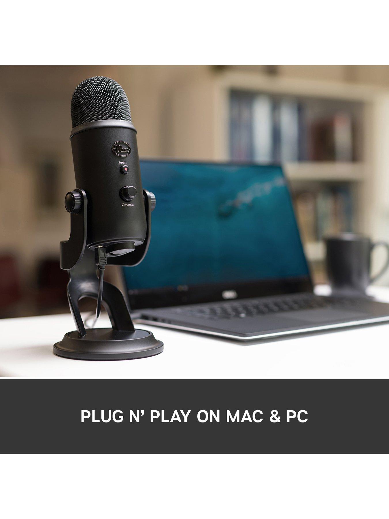  image of blue-yeti-usb-microphone-blackout-edition