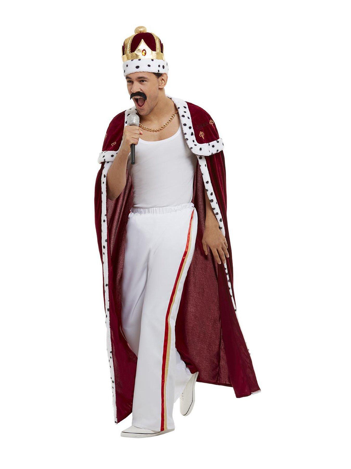 Queen Freddie Mercury Deluxe Royal Costume Adult Red