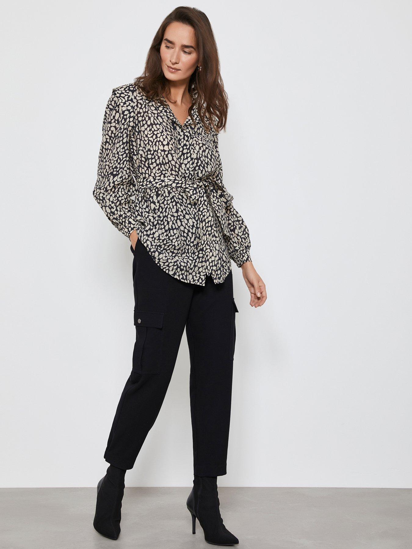 mint velvet utility trousers