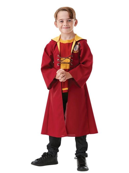 front image of harry-potter-child-quidditch-robe