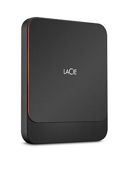Lacie    Portable External Ssd 500Gb Usb-C Pc/Mac Sthk500800