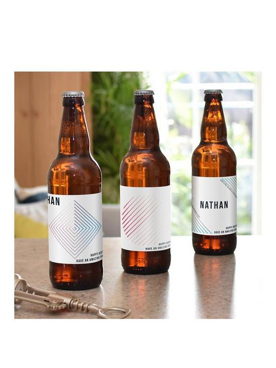 front image of the-personalised-memento-company-personalised-set-of-3-beers--1500ml