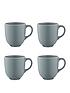  image of mason-cash-classic-collection-set-of-4-mugs-grey