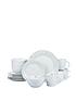  image of waterside-16-piece-grey-and-red-heart-dinner-set