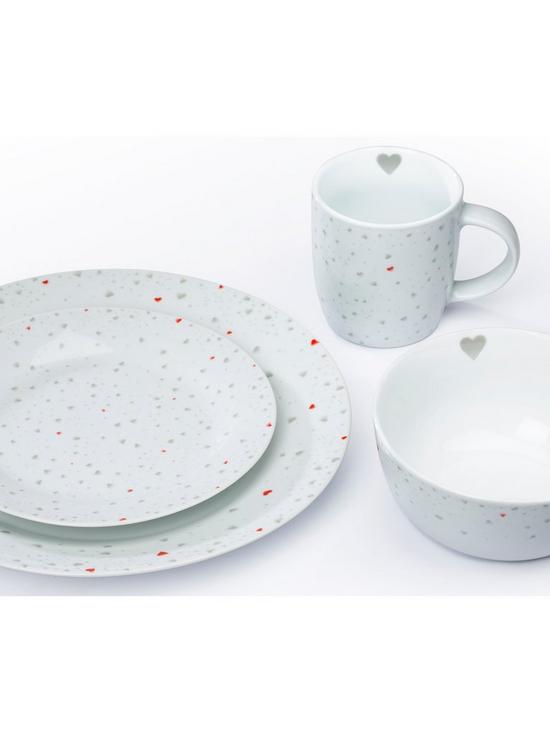 stillFront image of waterside-16-piece-grey-and-red-heart-dinner-set