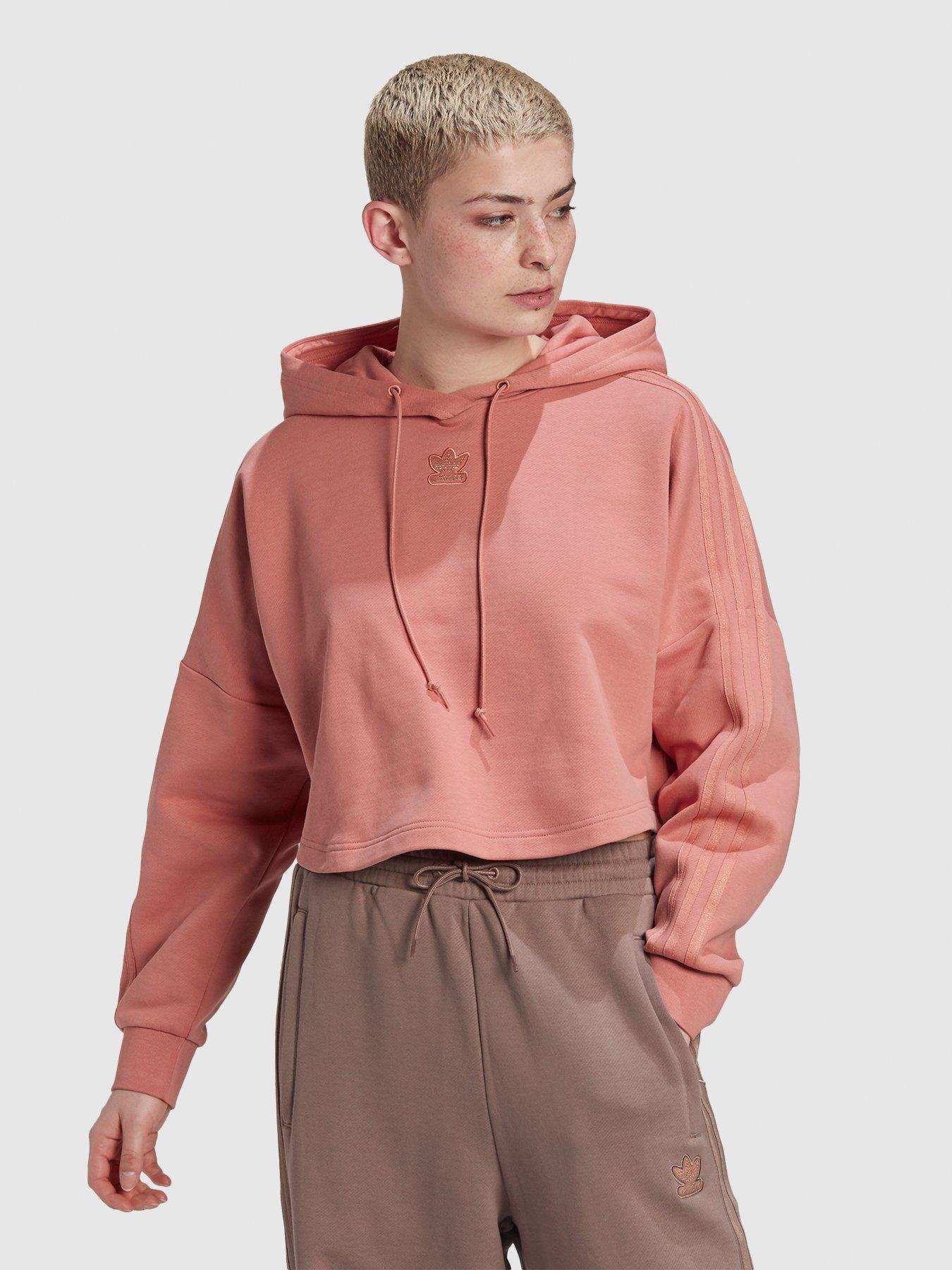 pink adidas originals hoodie