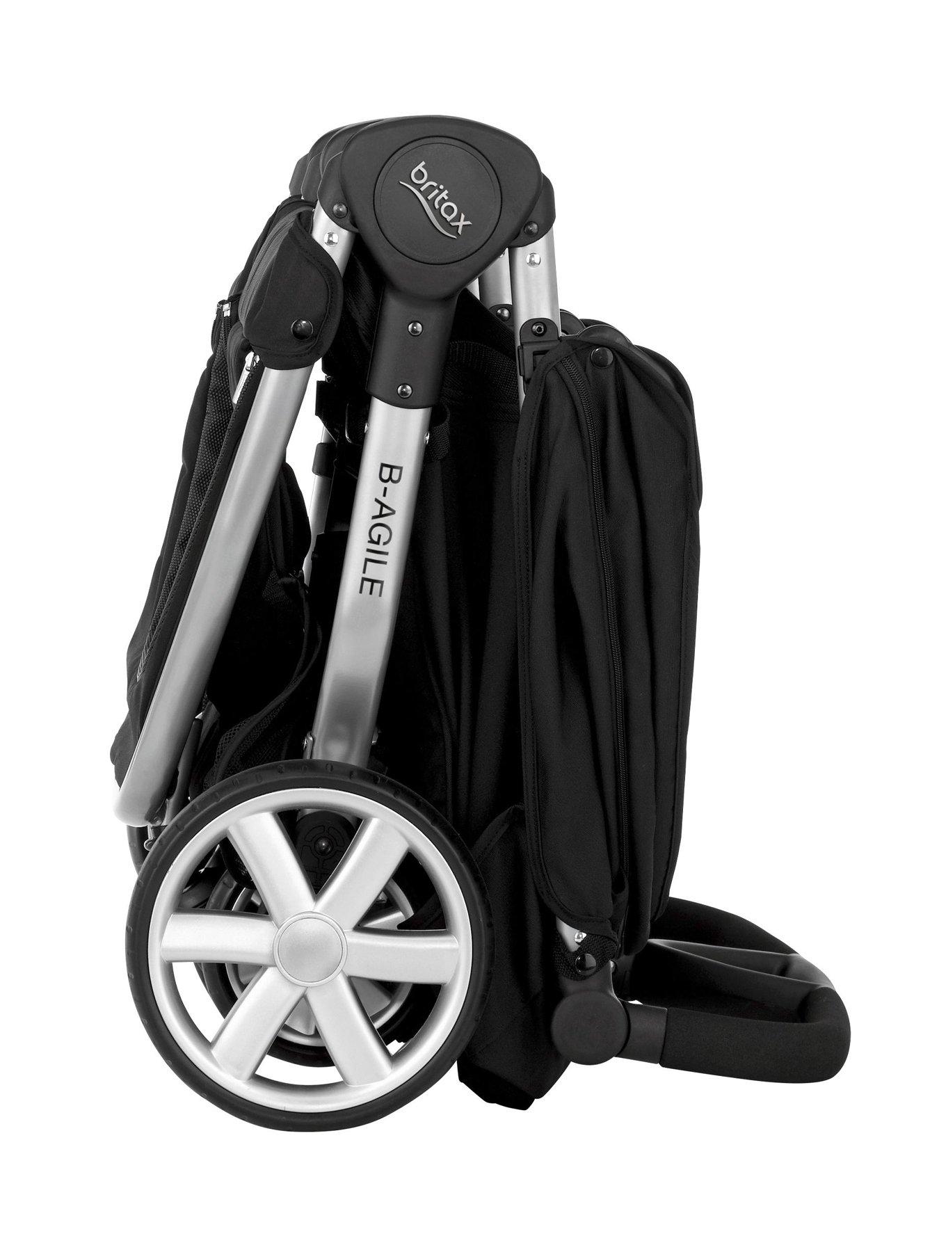 britax b agile double stroller dimensions