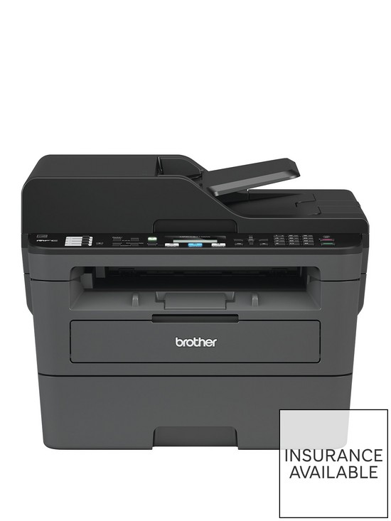 front image of brother-mfc-l2710dw-wireless-4-in-1-mono-laser-printer