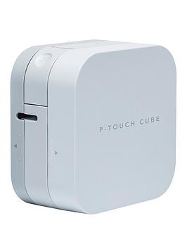 Brother   Pt-P300Bt P-Touch Cube Label Printer + Bluetooth