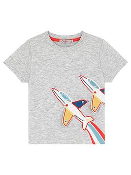 Cath Kidston Cath Kidston Boys Rockets Short Sleeve T-Shirt - Off White Picture