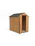  image of forest-6x4ft-value-dip-treated-overlap-windowless-apex-shed