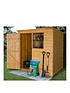  image of forest-6nbspxnbsp4ft-premium-shiplap-pent-shed-with-optional-installation