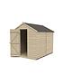  image of forest-8x6ft-overlap-pressure-treatednbspapex-shed