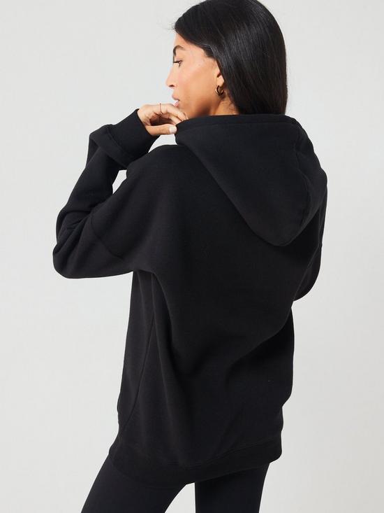 stillFront image of v-by-very-the-essential-oversized-hoodie-black