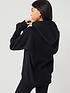  image of v-by-very-the-essential-oversized-hoodie-black