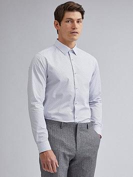 Burton Menswear London Burton Menswear London Slim Fit Diamond Shirt -  ... Picture