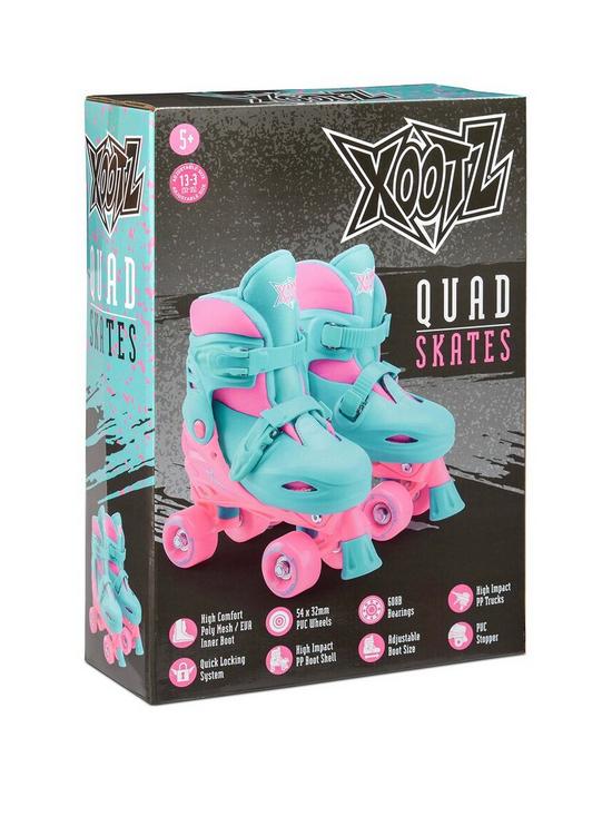 stillFront image of xootz-quad-skates-pink