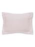  image of bianca-fine-linens-biancanbspegyptian-cotton-single-oxford-pillowcase-ndash-blush
