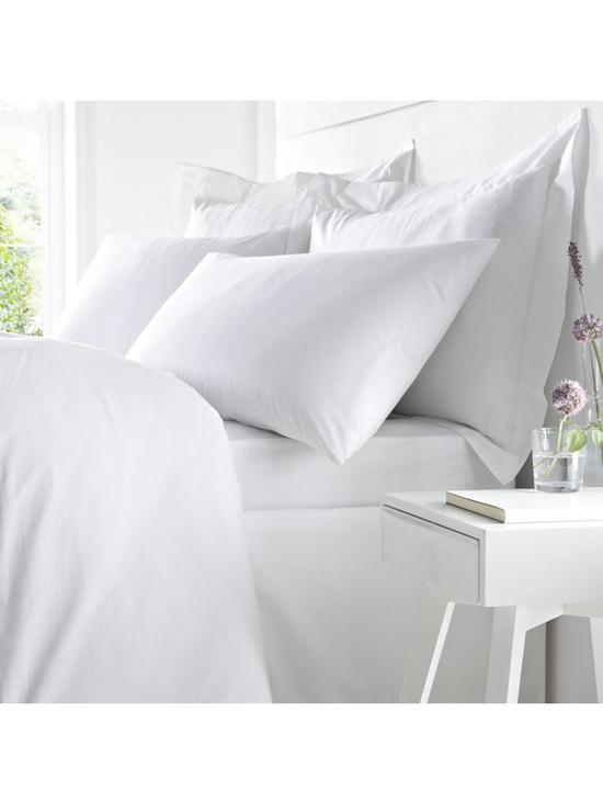 front image of bianca-fine-linens-bianca-100-egyptian-cotton-double-fitted-sheet-ndash-white