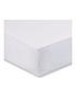  image of bianca-fine-linens-bianca-100-egyptian-cotton-double-fitted-sheet-ndash-white