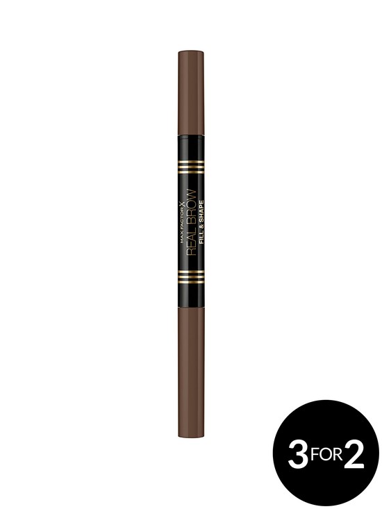 front image of max-factor-real-brow-fill-and-shape-pencil