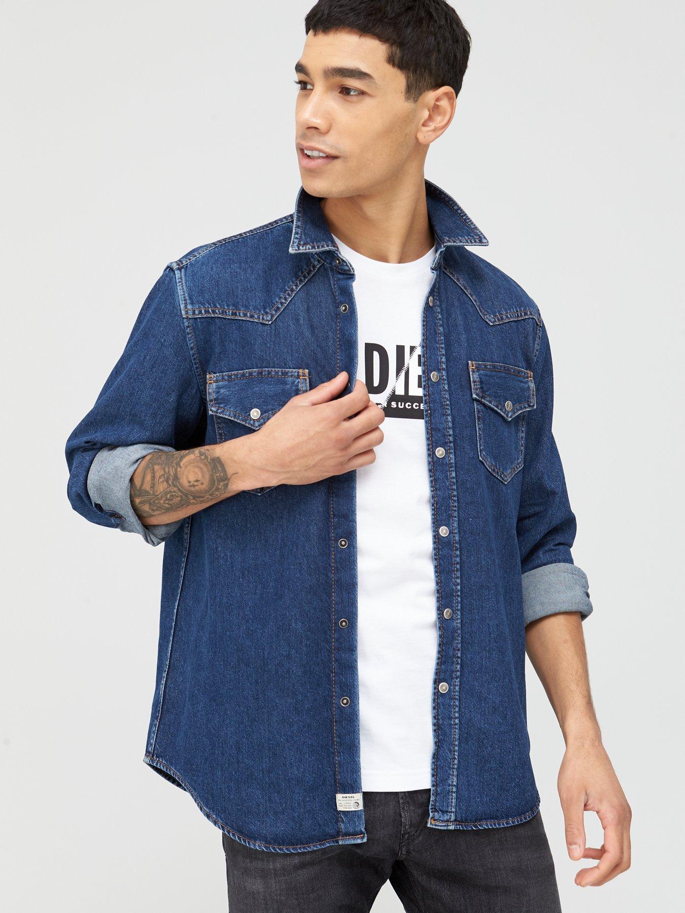 diesel denim shirt