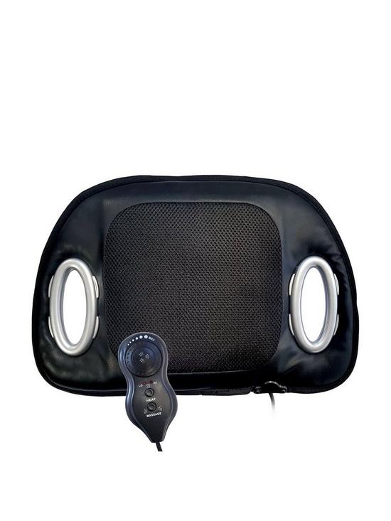 front image of streetwize-accessories-heated-seat-cushion-with-lumbar-support