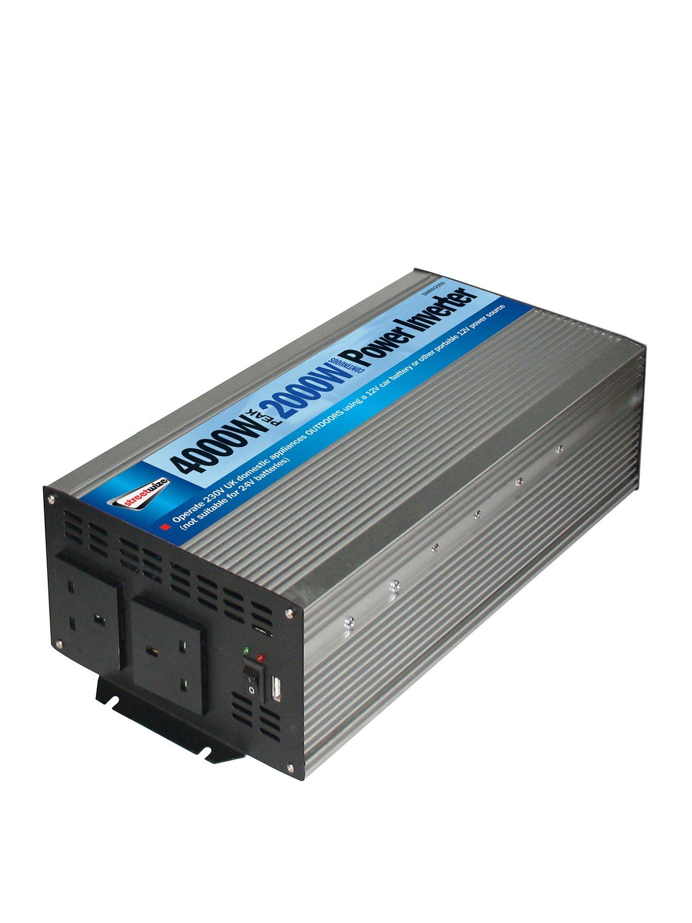 undefined 2000 Watt / 4000 Watt Peak Inverter - Twin USB