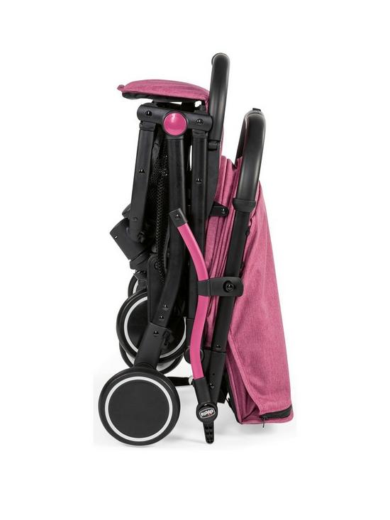 stillFront image of chicco-trolley-me-folding-stroller-pink
