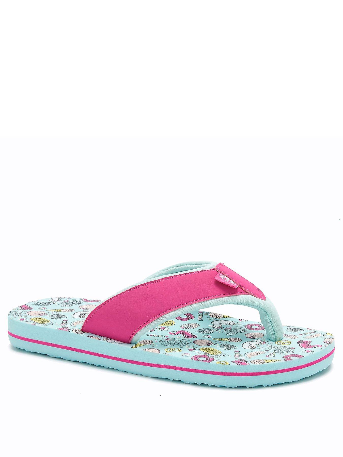 animal childrens flip flops