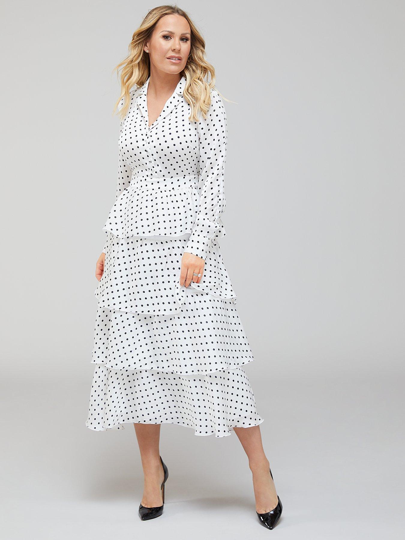 littlewoods polka dot dress
