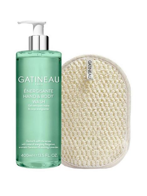 gatineau-therapie-corps-energisante-shower-gelee-with-body-buffing-mitt-worth-pound44