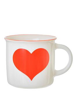 Sass & Belle Sass & Belle Red Love Heart Mug Picture