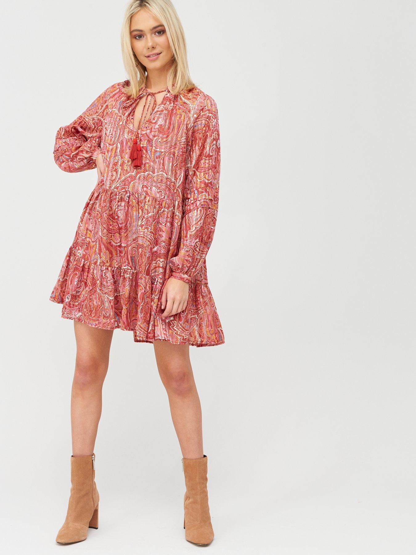 river island smock dress