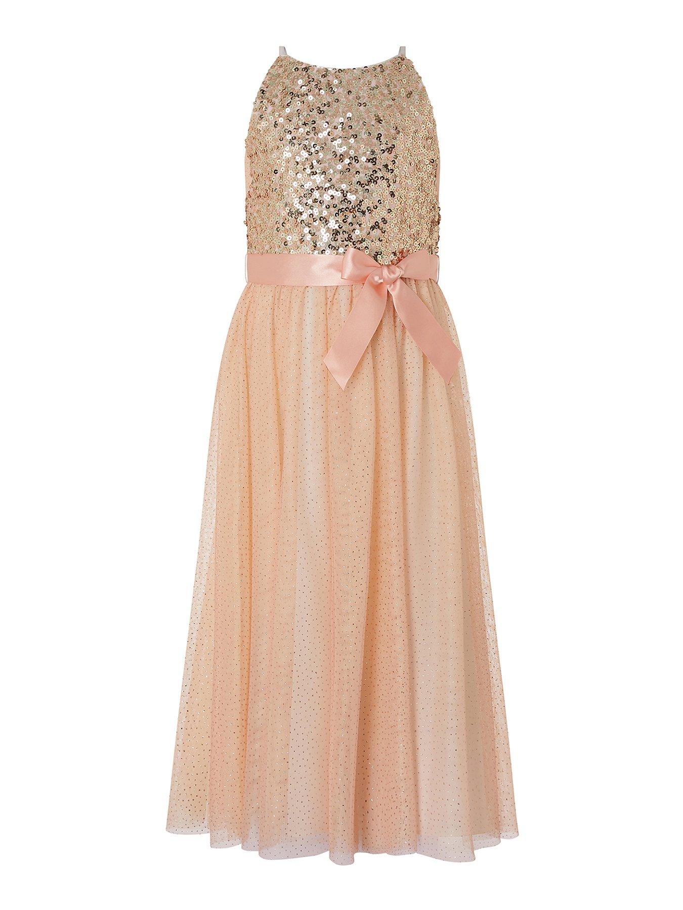 monsoon pink truth sequin maxi dress