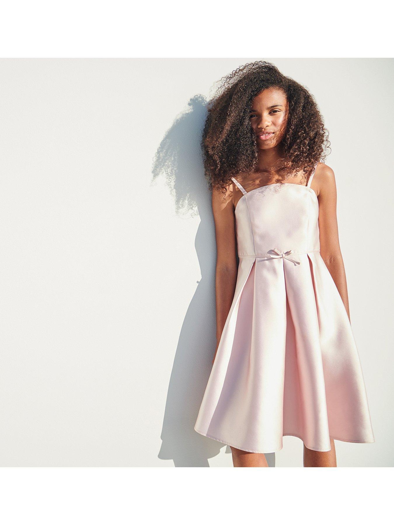bandeau prom dress
