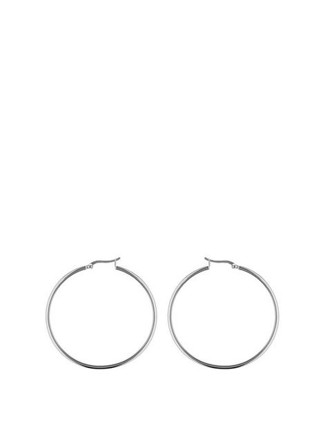 the-love-silver-collection-sterling-silver-50mm-square-tube-hoop-earrings