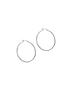  image of the-love-silver-collection-sterling-silver-50mm-square-tube-hoop-earrings