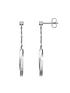  image of boss-signature-long-stainless-steel-earrings
