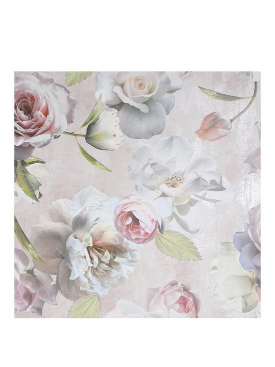 front image of arthouse-chelsea-garden-metallic-wallpaper