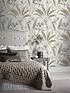  image of arthouse-floral-jungle-metallic-wallpaper