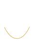  image of love-gold-9ct-gold-prince-of-wales-chain-necklace