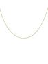  image of love-gold-9ct-gold-diamond-cut-figaro-chain-necklace